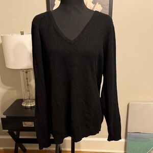 Charter Club Cashmere Sweater in Black